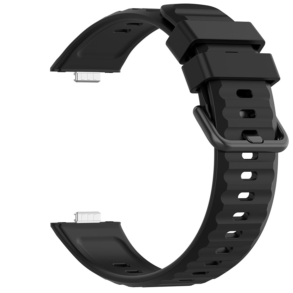 Curea smartwatch Techsuit compatibil cu Huawei Watch Fit 5 Pro, Negru
