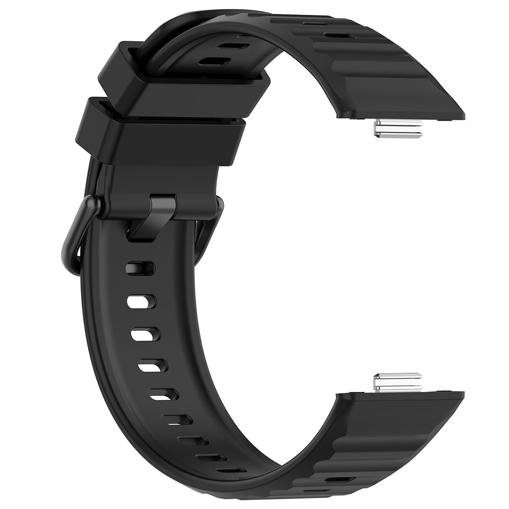 Curea smartwatch Techsuit compatibil cu Huawei Watch Fit 5 Pro, Negru