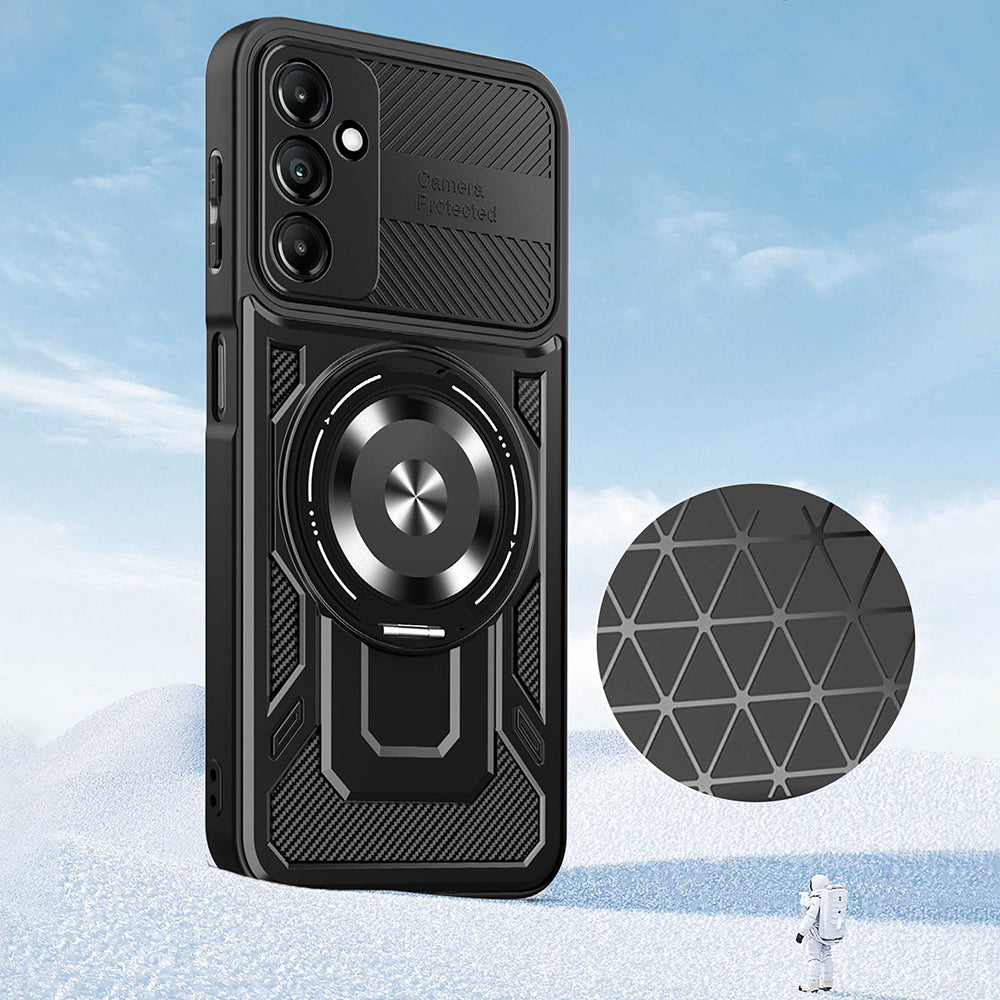 Husa de protectie Techsuit RuggedCam compatibil cu Samsung Galaxy A27 5G, Albastru