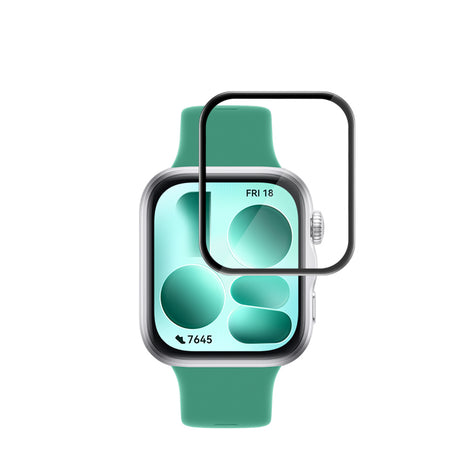Folie de protectie smartwatch Techsuit compatibil cu Huawei Watch Fit 5, Negru