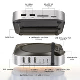 Hub Ugreen CM841A, 10in1, 2x Type-C / 5x USB-A / SD-TF / M.2, Gri