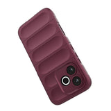 Husa de protectie Techsuit Magic Shield compatibil cu Honor 600 Lite, Bordeaux
