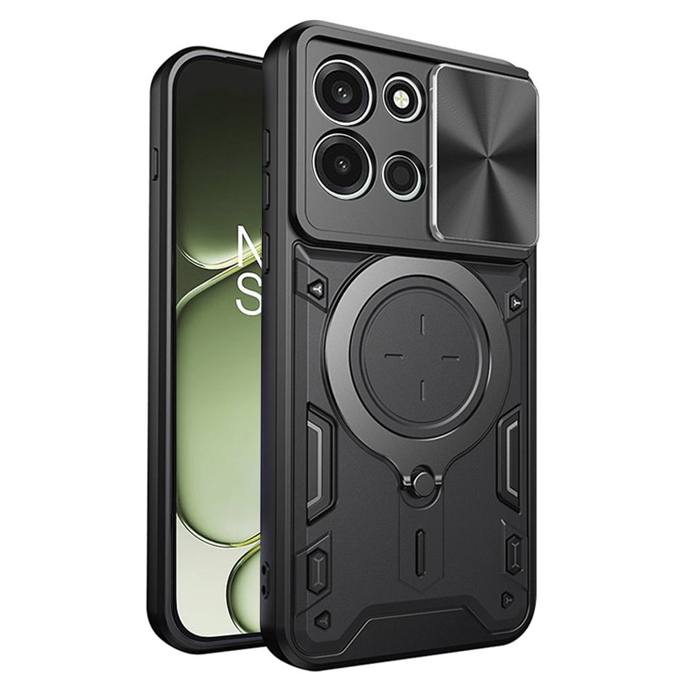Husa de protectie Techsuit CamGuard Pro compatibil cu OnePlus Nord 6, Negru
