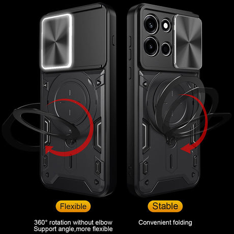 Husa de protectie Techsuit CamGuard Pro compatibil cu OnePlus Nord 6, Negru