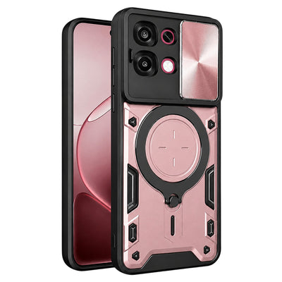 Husa de protectie Techsuit CamGuard Pro compatibil cu Oppo A6 Pro 4G / A6 Pro 5G, Roz Auriu