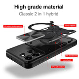 Husa de protectie Techsuit CamGuard Pro compatibil cu Oppo A6 Pro 4G / Oppo A6 Pro 5G, Roșu