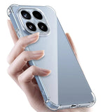 Husa de protectie Techsuit Shockproof Clear Silicone compatibil cu Xiaomi 17T, Transparent