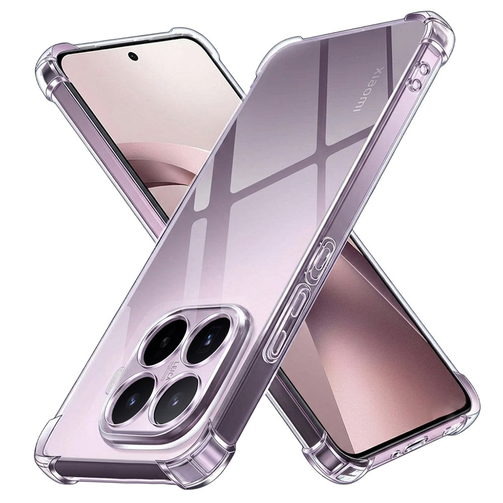 Husa de protectie Techsuit Shockproof Clear Silicone compatibil cu Xiaomi 17T, Transparent