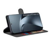 Husa de protectie Techsuit Diary Book compatibil cu Xiaomi 17T Pro, Negru