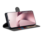 Husa de protectie Techsuit Diary Book compatibil cu Xiaomi 17T, Negru