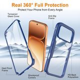 Husa de protectie Techsuit ColorVerse 360 Series compatibil cu Honor 600 / 600 Pro, Albastru