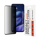 Folie de protectie Techsuit 111D Privacy Full Glue compatibil cu Motorola Moto G37 / G37 Power / G47, Negru