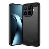 Husa de protectie Techsuit Carbon Silicone compatibil cu Xiaomi 17T Pro, Negru
