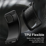 Husa de protectie Techsuit Carbon Silicone compatibil cu Xiaomi 17T Pro, Negru