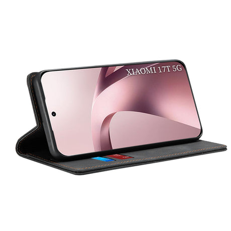 Husa de protectie Techsuit Confy Cover compatibil cu Xiaomi 17T, Negru