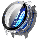 Husa + Folie smartwatch Techsuit compatibil cu Huawei Watch GT Runner 2, Transparent