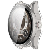 Husa + Folie smartwatch Techsuit compatibil cu Huawei Watch Buds 2, Transparent