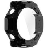Husa + Folie smartwatch Techsuit Defense360 Pro compatibil cu Amazfit T-Rex Ultra 2, Negru