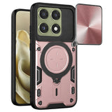 Husa de protectie Techsuit CamGuard Pro compatibil cu Motorola Edge 70 Pro, Roz Auriu