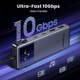 Hub Ugreen Uno (75177), 2x USB / Type-C / HDMI, 4K@60Hz, Gri