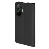Husa de protectie Techsuit Magskin Book compatibil cu Xiaomi Poco F7, Negru