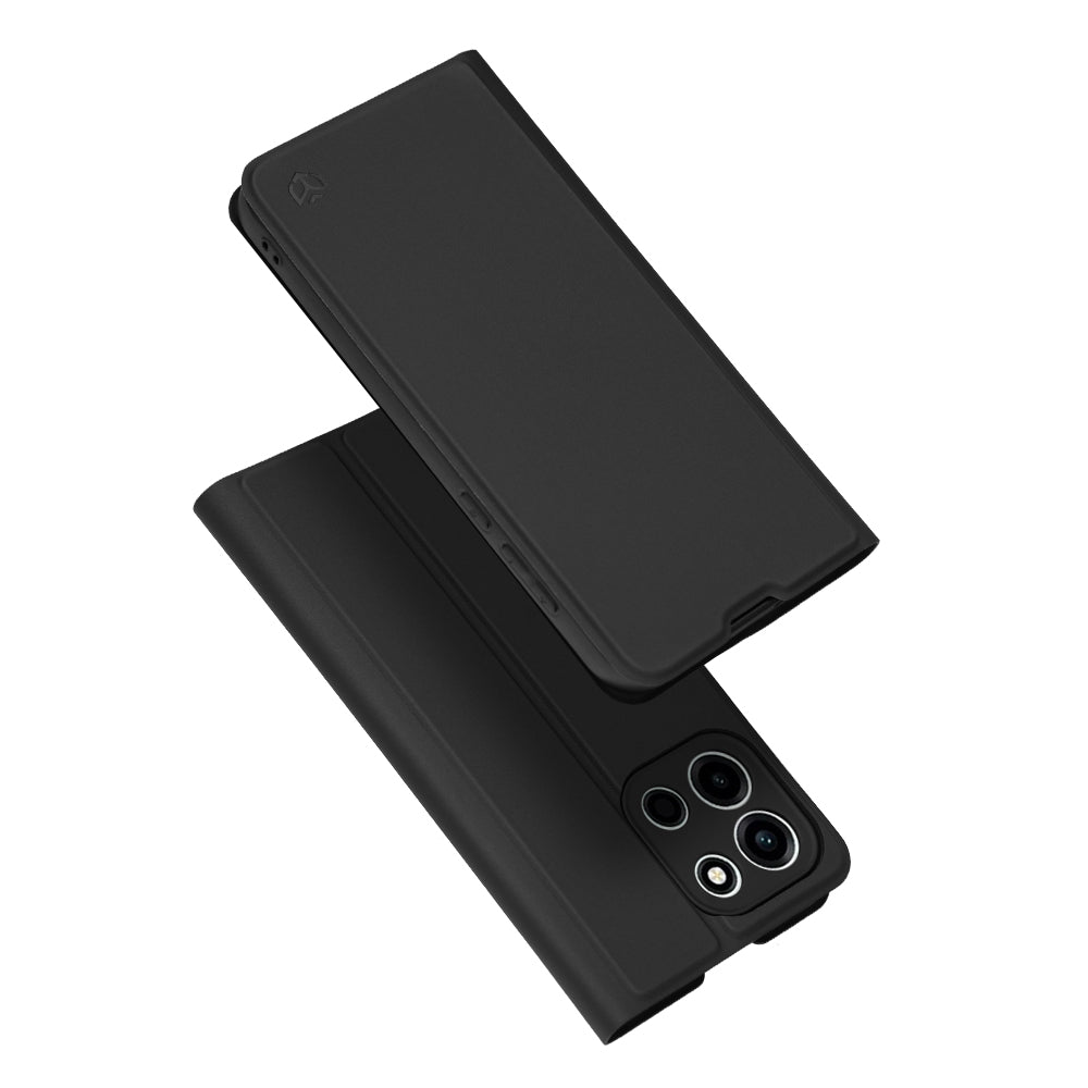 Husa de protectie Techsuit Magskin Book compatibil cu OnePlus Nord 6, Negru