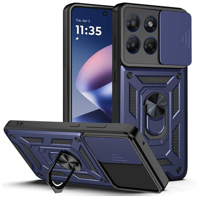 Husa de protectie Techsuit CamShield Series compatibil cu Motorola Moto G37 / G47, Albastru
