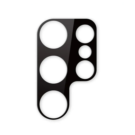Folie de protectie Techsuit Full Camera Glass compatibil cu Samsung Galaxy S23 Ultra, Negru