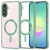 Husa de protectie Techsuit Luxury Crystal MagSafe compatibil cu Samsung Galaxy A27 5G, Verde deschis