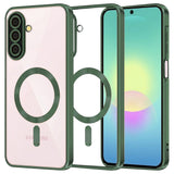 Husa de protectie Techsuit Luxury Crystal MagSafe compatibil cu Samsung Galaxy A27 5G, Verde inchis