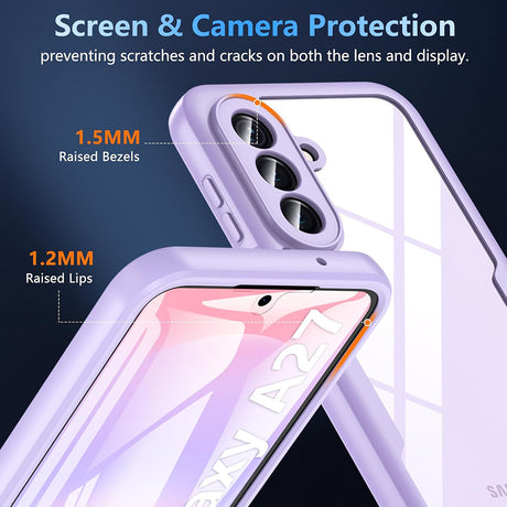 Husa de protectie Techsuit ColorVerse 360 compatibil cu Samsung Galaxy A27 5G, Mov