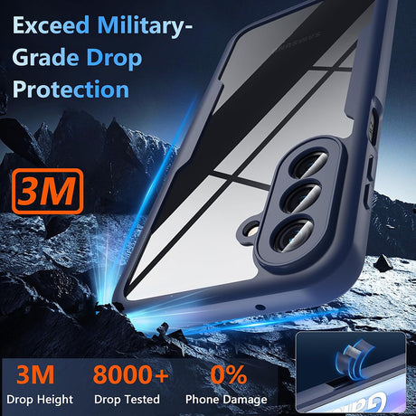 Husa de protectie Techsuit ColorVerse 360 Series compatibil cu Samsung Galaxy A27 5G, Albastru