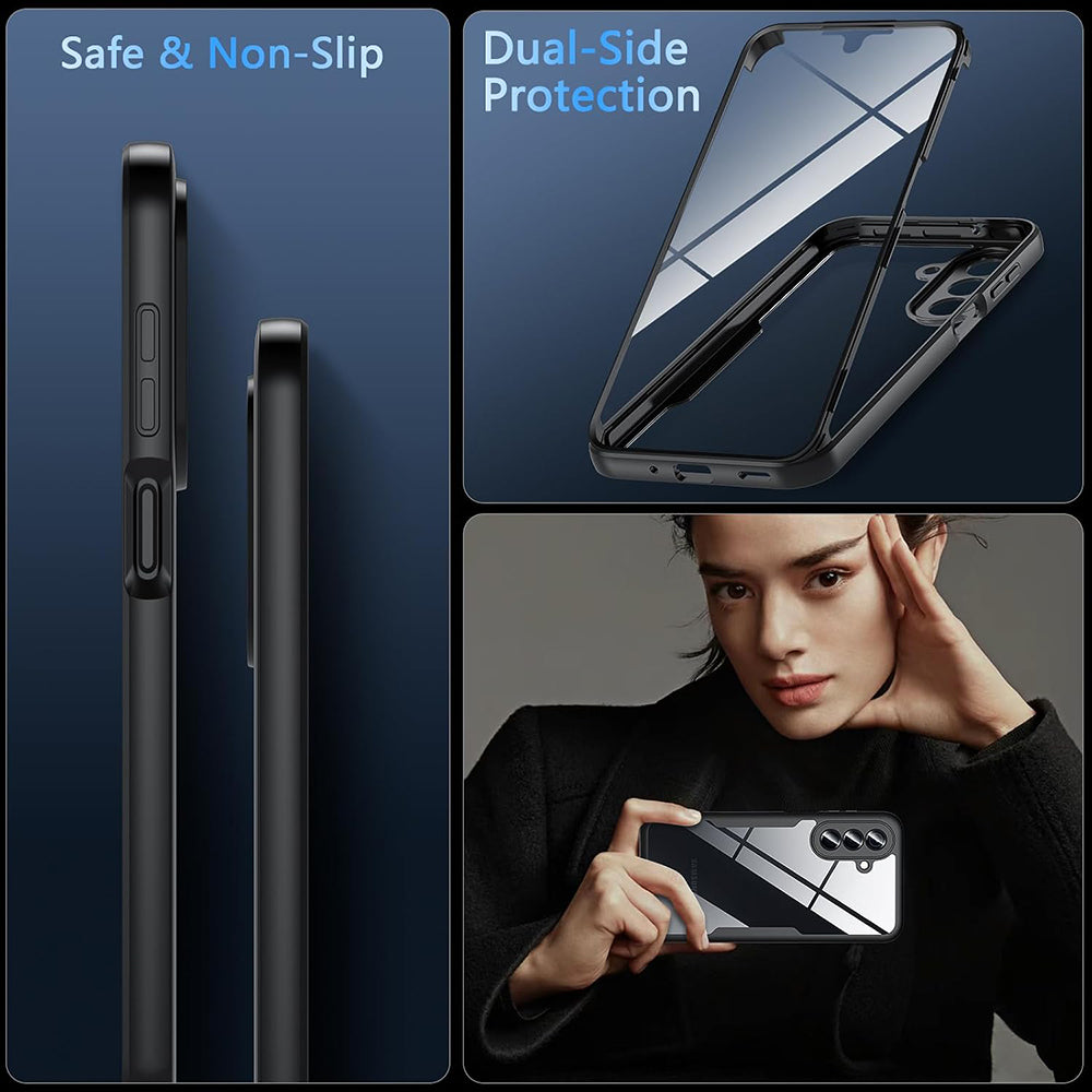 Husa de protectie Techsuit ColorVerse 360 Series compatibil cu Samsung Galaxy A27 5G, Negru