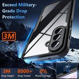 Husa de protectie Techsuit ColorVerse 360 Series compatibil cu Samsung Galaxy A27 5G, Negru