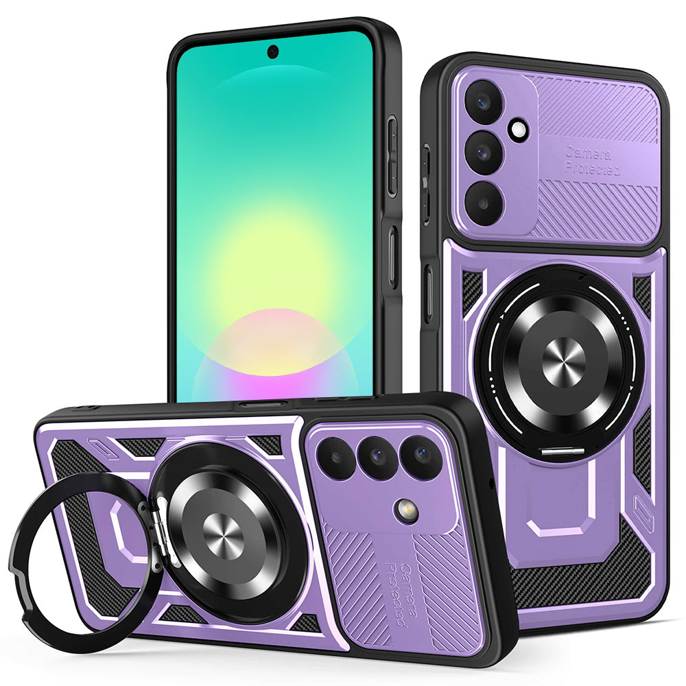Husa de protectie Techsuit RuggedCam compatibil cu Samsung Galaxy A27 5G, Mov