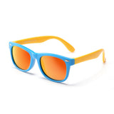 Ochelari de Soare Techsuit (D802), Policarbonat, Albastru