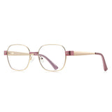 Ochelari Protectie Calculator Techsuit Reflex PC (3172), Dreptunghiular, Roz / Auriu