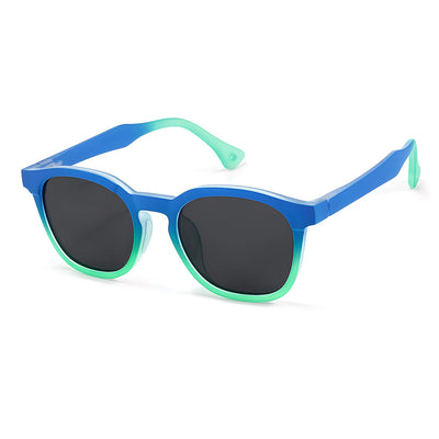 Ochelari de Soare Techsuit (691), TR90, Gri, Albastru