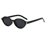Ochelari de Soare Techsuit (3952), Ovali, Policarbonat, Negru