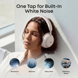 Casti Bluetooth Anker SoundCore Space 2 (D1402G21), ANC LDAC, Alb