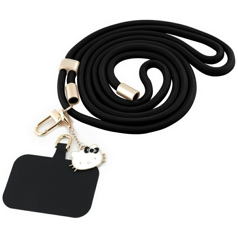 Snur Universal pentru Telefon - Hello Kitty (HKUCPNMK) - Black