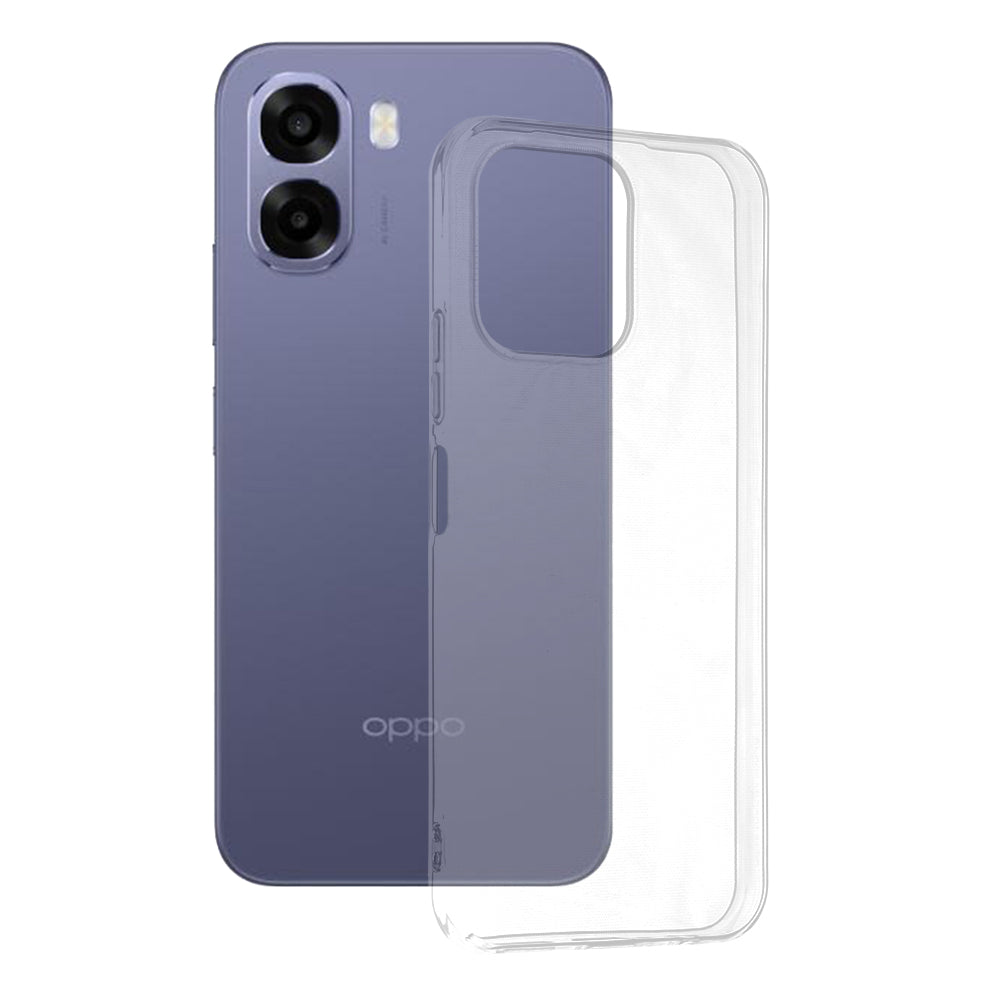 Husa de protectie Techsuit Clear Silicone compatibil cu Oppo A6x 4G / Oppo A6x 5G / Oppo A6k 4G, Transparent