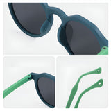 Ochelari de Soare pentru Copii cu Protectie UV - Techsuit (601) - Black / Gray