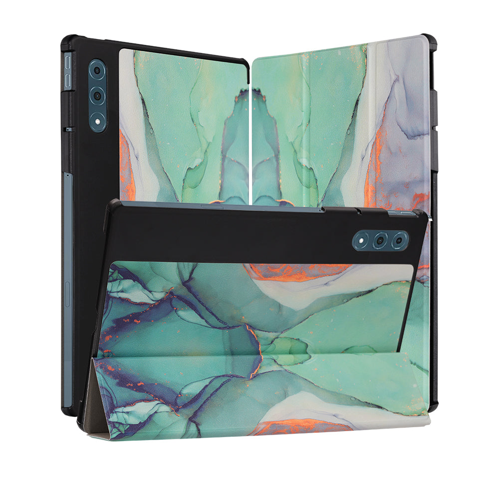 Husa de protectie tableta Techsuit FoldPro compatibil cu Lenovo Yoga Tab Plus 12.7, Verde