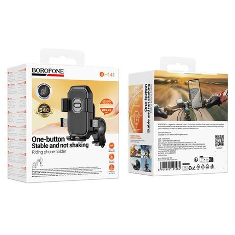 Suport Bicicleta Borofone Camino (BH141), Rotatie 360°, 6-7", Negru