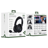 Casti Acefast H15, BT 6.0 + 2.4G + AUX, Latenta 0.02s, Negru