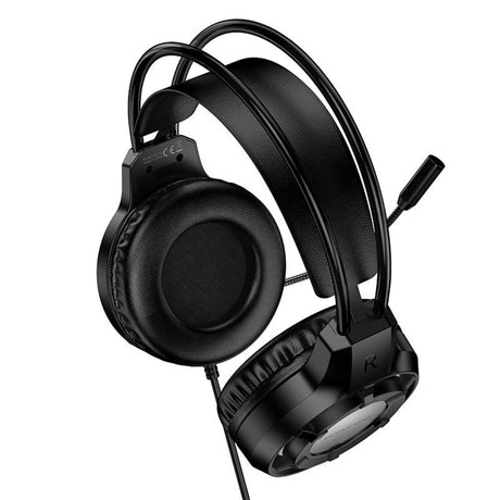 Casti Borofone Wave (BO112), 50mm, Negru