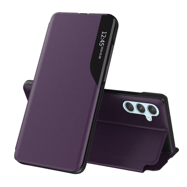 Husa de protectie Techsuit eFold Series compatibil cu Samsung Galaxy A34 5G, Mov