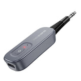 Adaptor Borofone Clear Way (BC51), Jack 3.5mm / Bluetooth V5.4, Gri