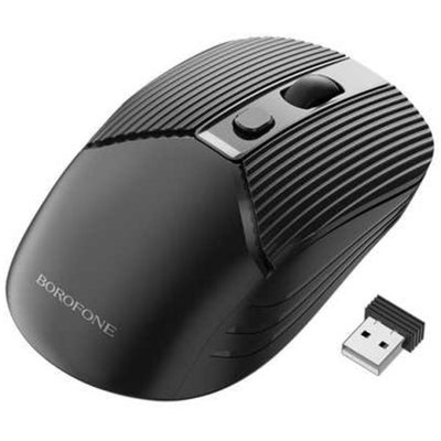 Mouse Borofone (BG5), 1600DPI, Ergonomic, Negru